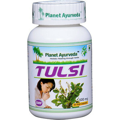Planet Ayurveda Tulsi Capsule (60caps)+ FREE SHIPPING