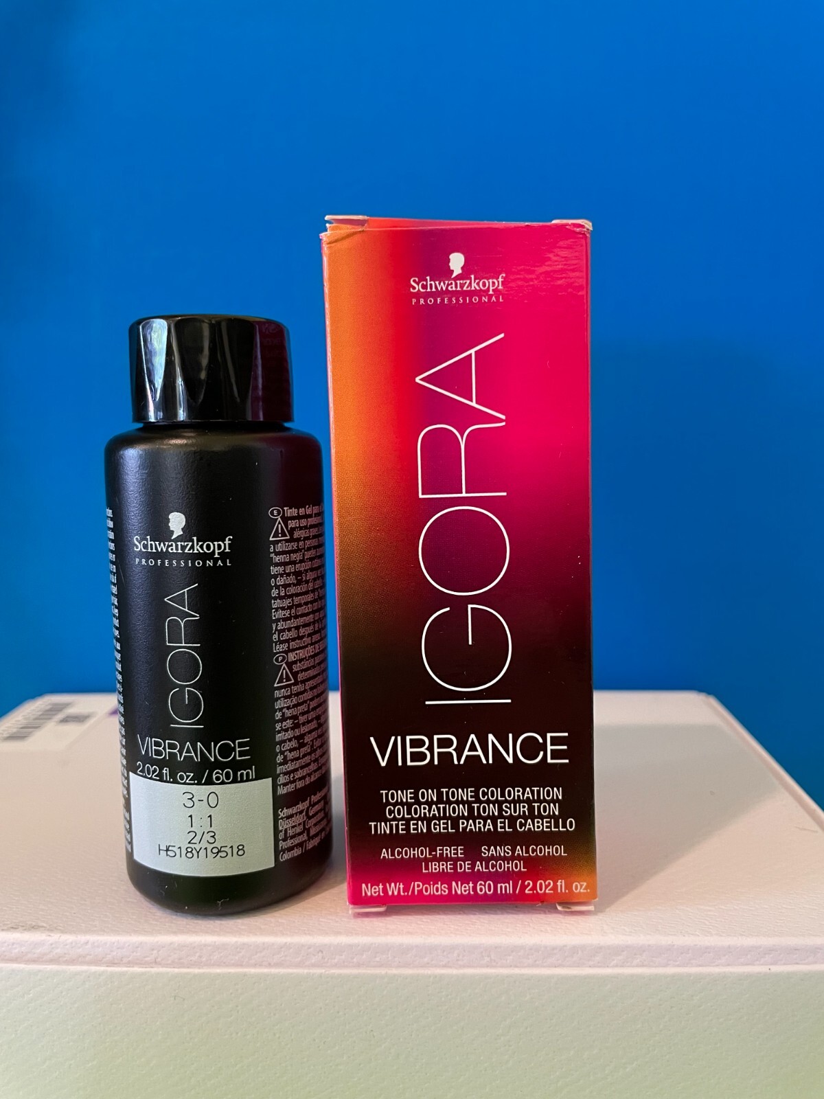 Schwarzkopf Igora Vibrance Tone on Tone Coloration 2.02oz (Choose Shade)