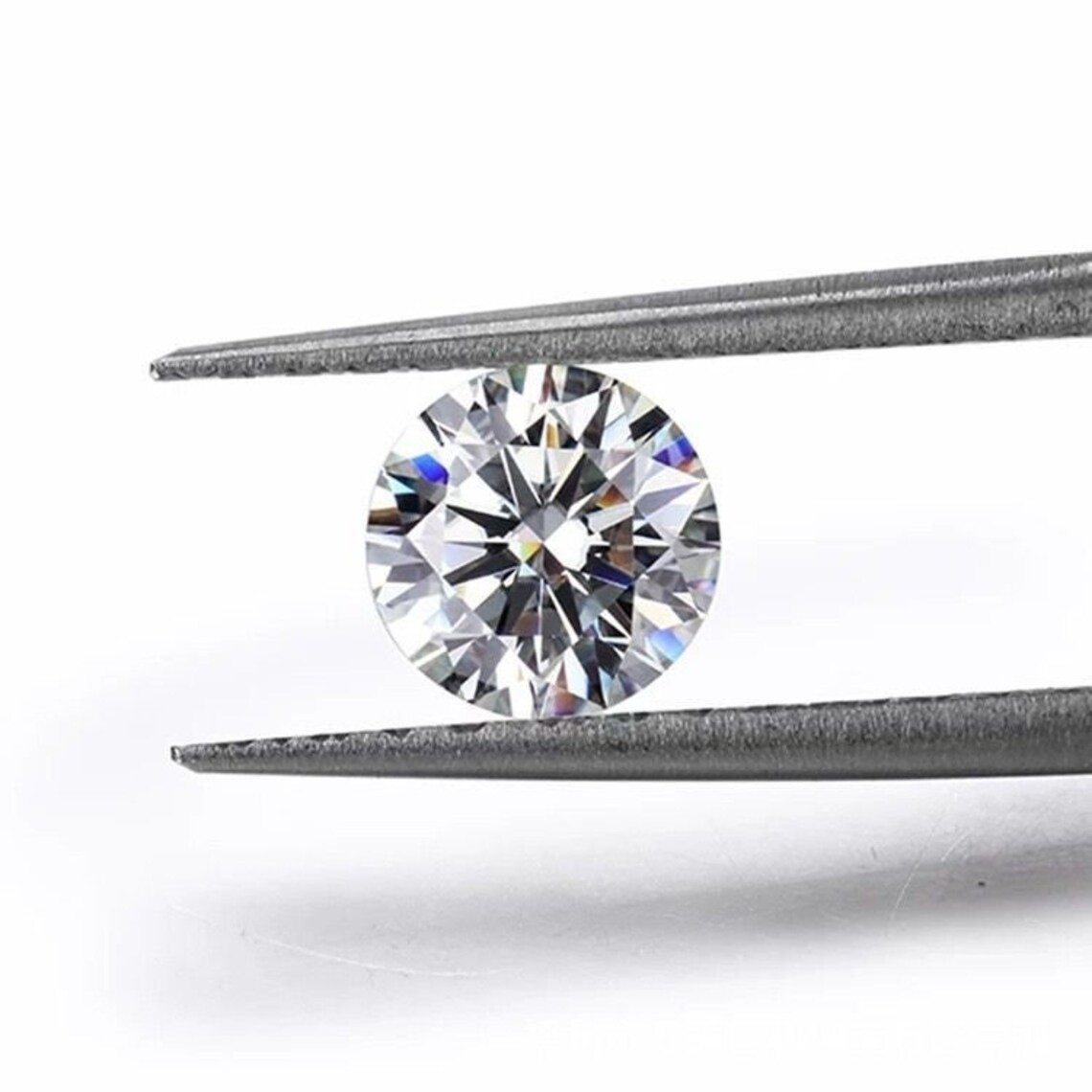 Certified 4 Ct Lab Grown CVD Diamond Round D Color