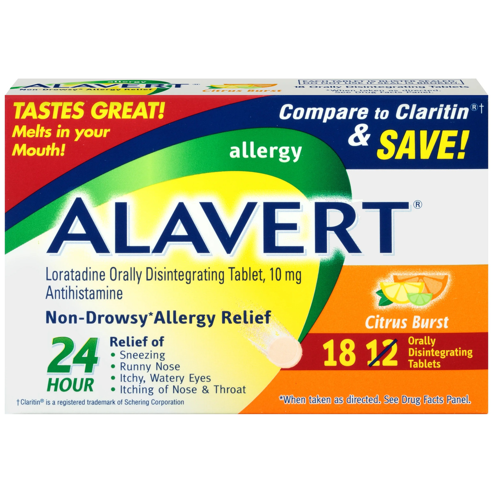 Allergy 24-Hour Relief (Citrus Burst Flavor Orally Disintegrating Table