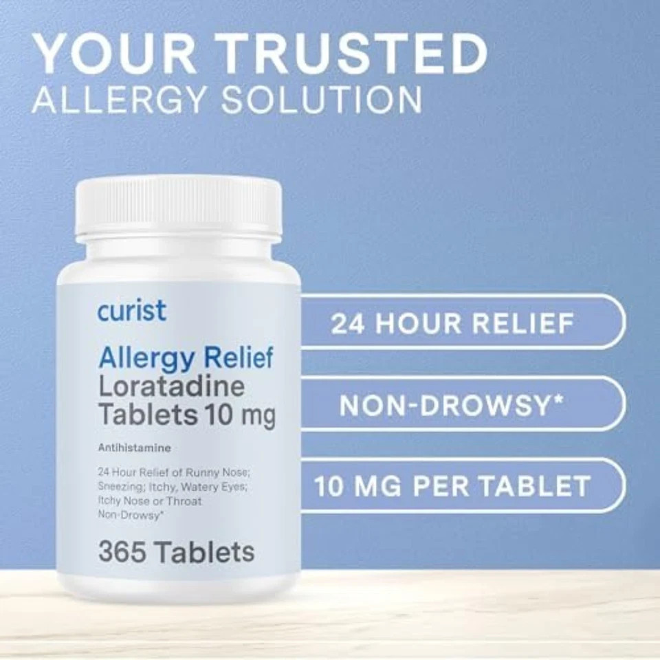 Loratadine 10 mg 365 Tablets | Bulk Loratadine 10mg Allergy Relief …