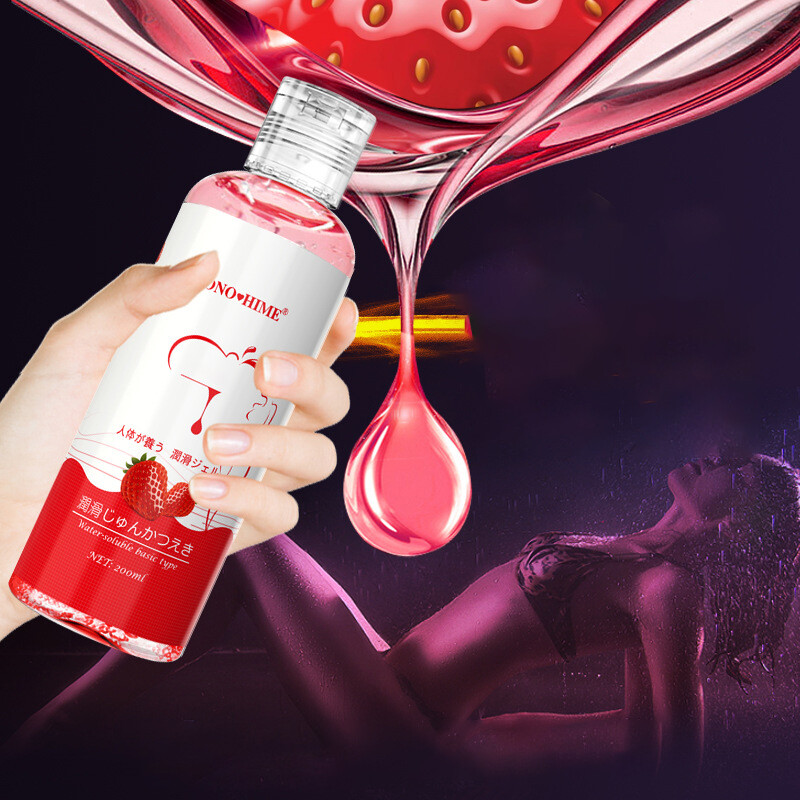 Edible Fruit Flavor Sex Lube Lubricant Massage Oil Water Based Mild Oral Sex Gel