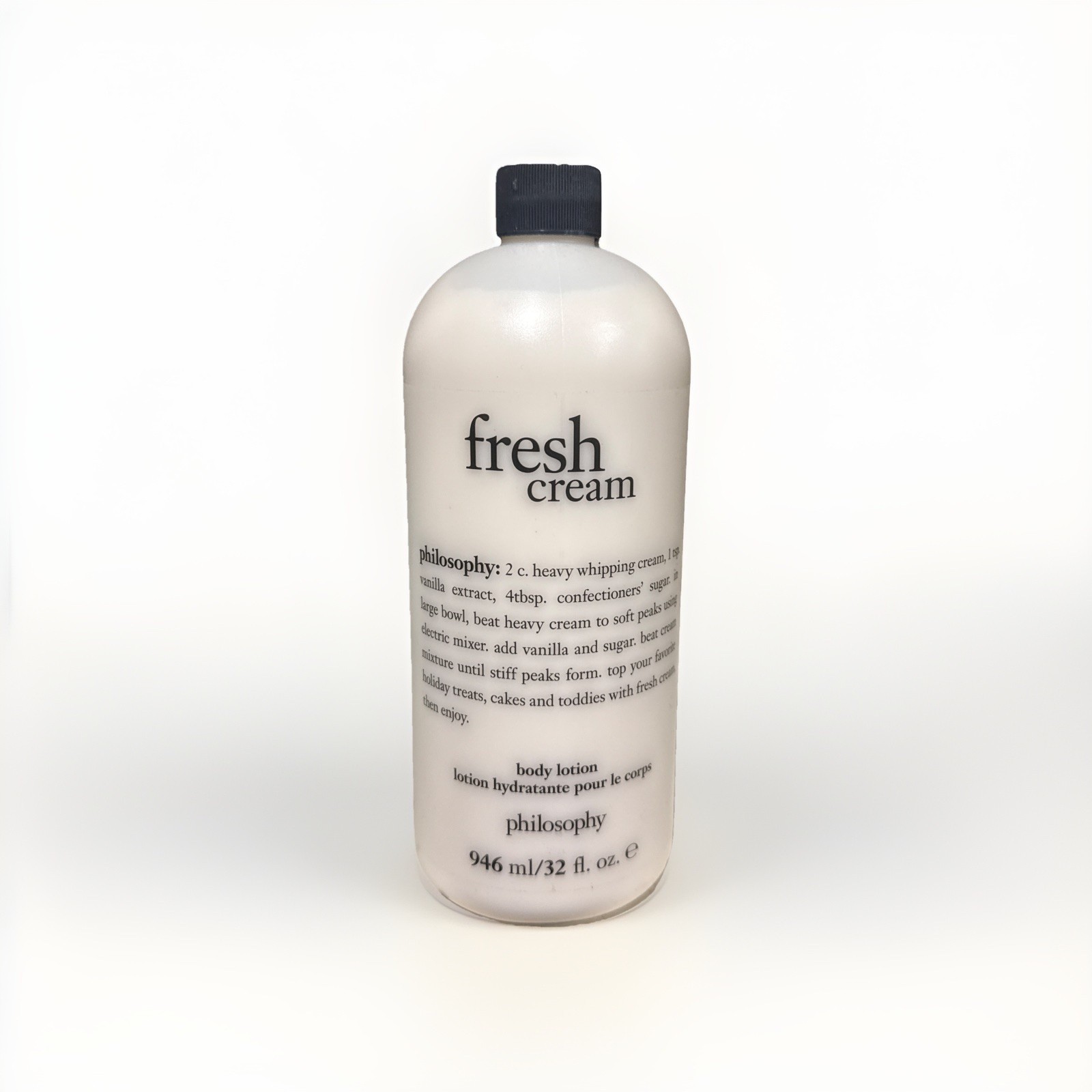 Philosophy Fresh Cream Body Lotion 32 Oz New sealed W/ Pump