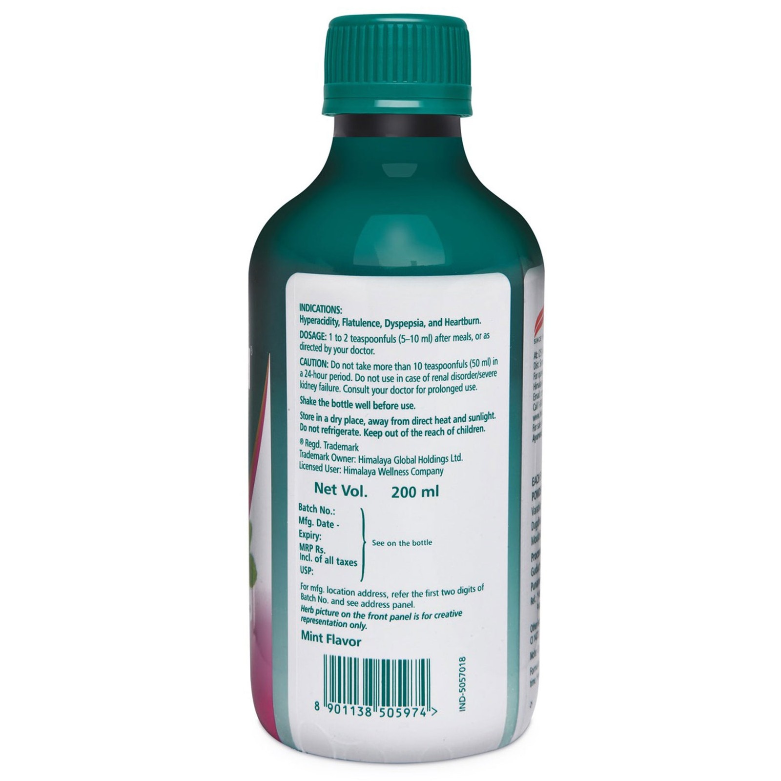 Himcocid-SF Sugar Free Antacid Tablets Digestive Comfort Acidity Support| 100Ct