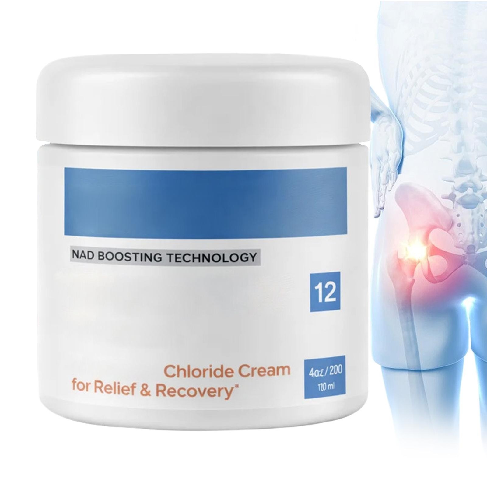 Magnesium Freeze – Topical Magnesium Cream With Niacinamide For Joints, Low Back