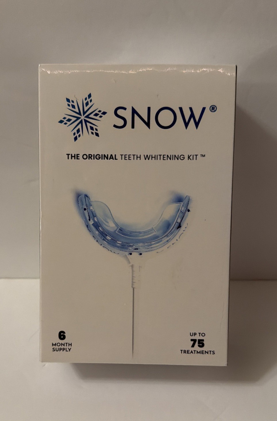 NEW Snow Original Teeth Whitening Kit 6 mo. supply/75 treatments factory sealed