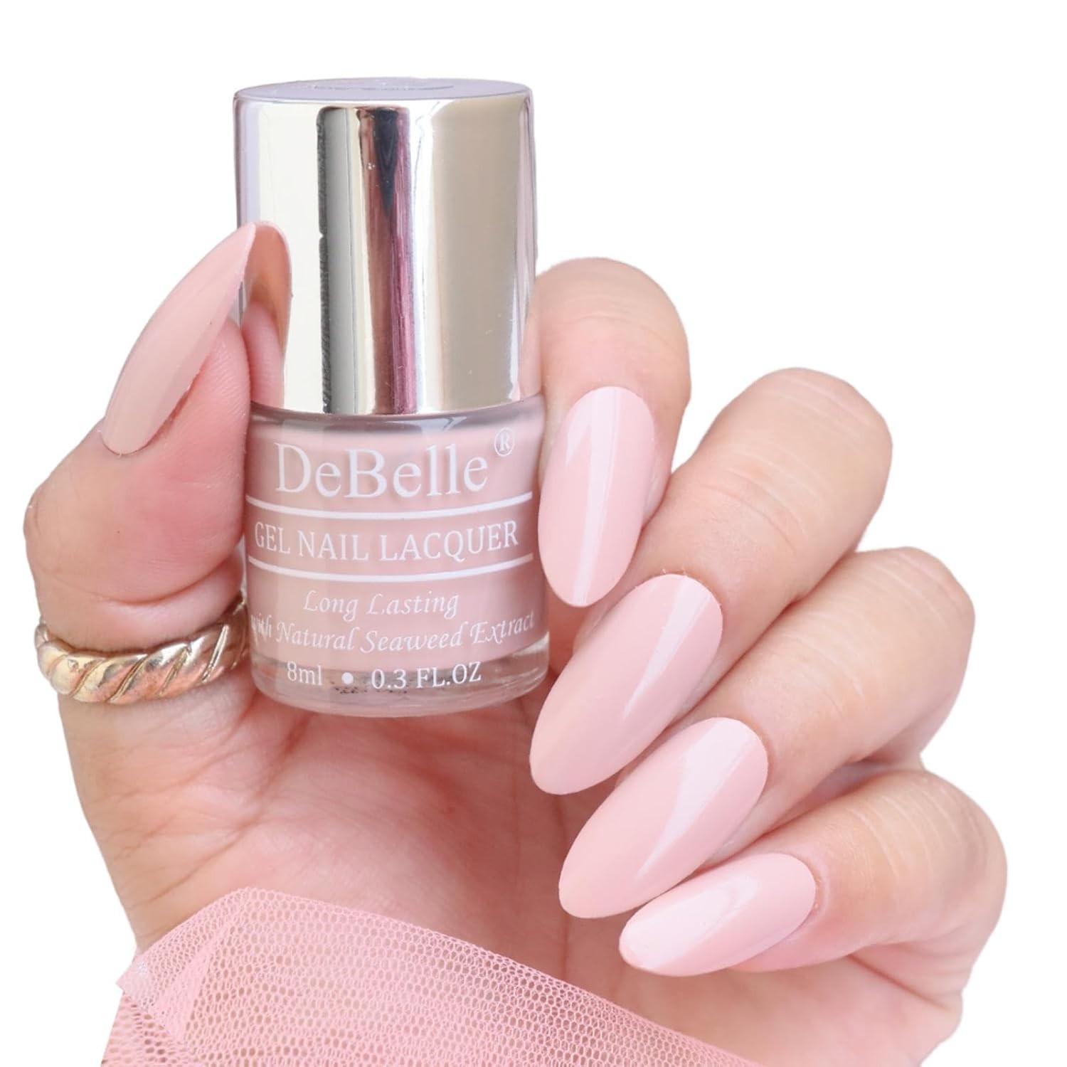 DeBelle Gel Nail Polish Peony Blossom (Nude Nail Paint) – 8Ml