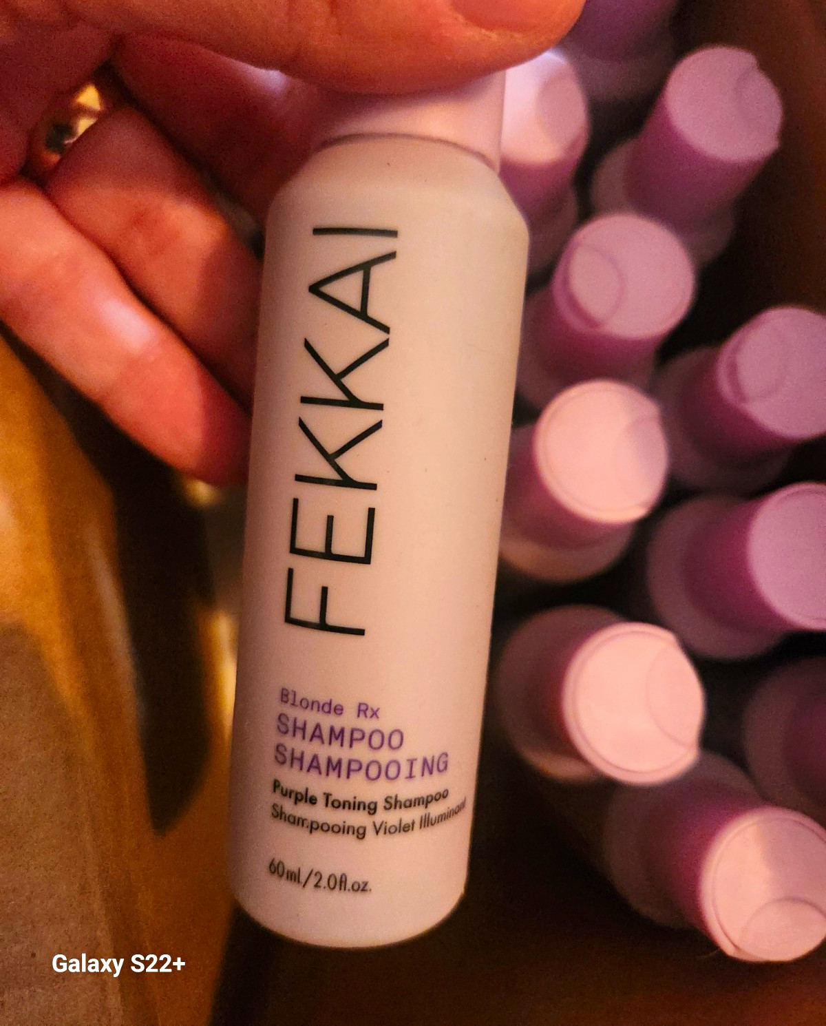 Fekkai Blonde Rx Purple Toning Shampoo Travel Size 60 mL / 2.0 fl oz