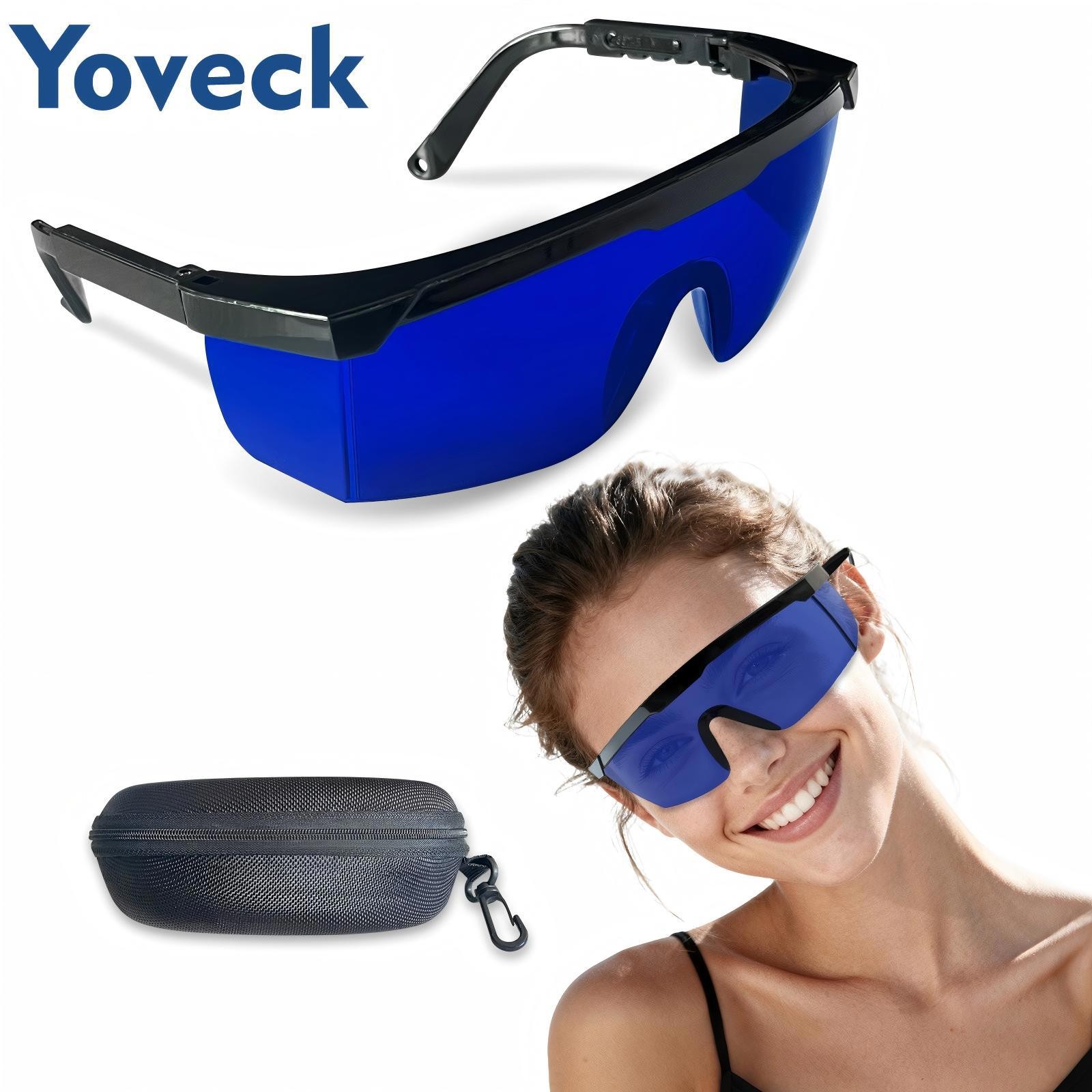 Blue UV Laser Safety Goggles 200nm 450nm Protective Glasses Eye Protection