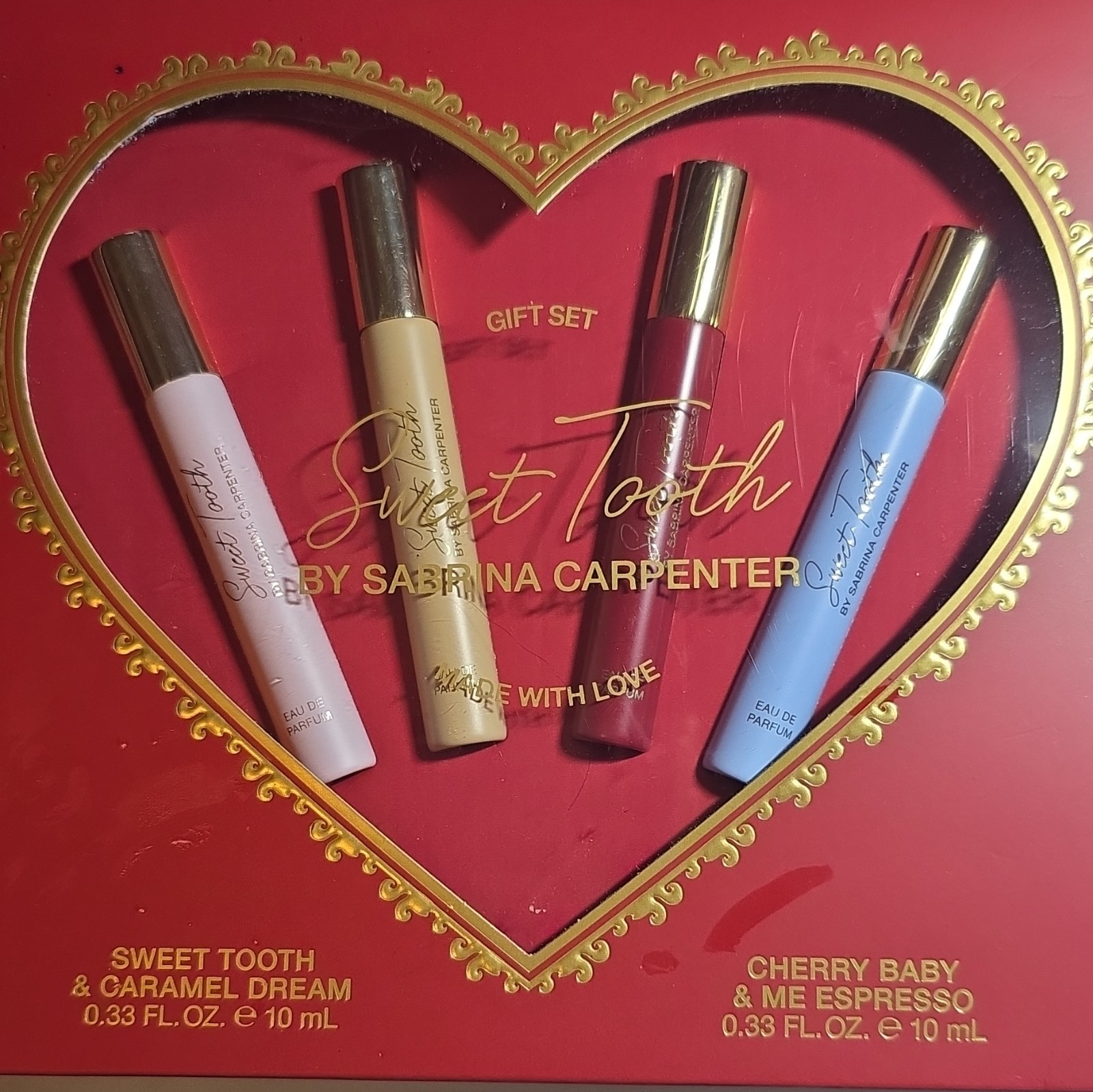 Sabrina Carpenter Sweet Tooth EDP Travel Spray 0.33 fl oz Caramel Dream