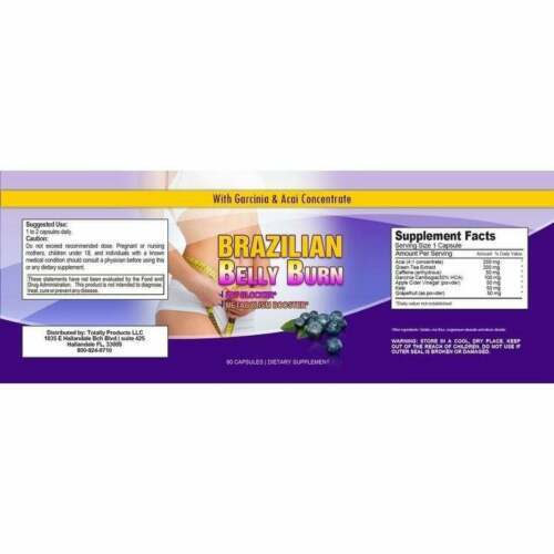 Brazilian Belly Weight Management & Spirulina Algae Immune Support Supplement