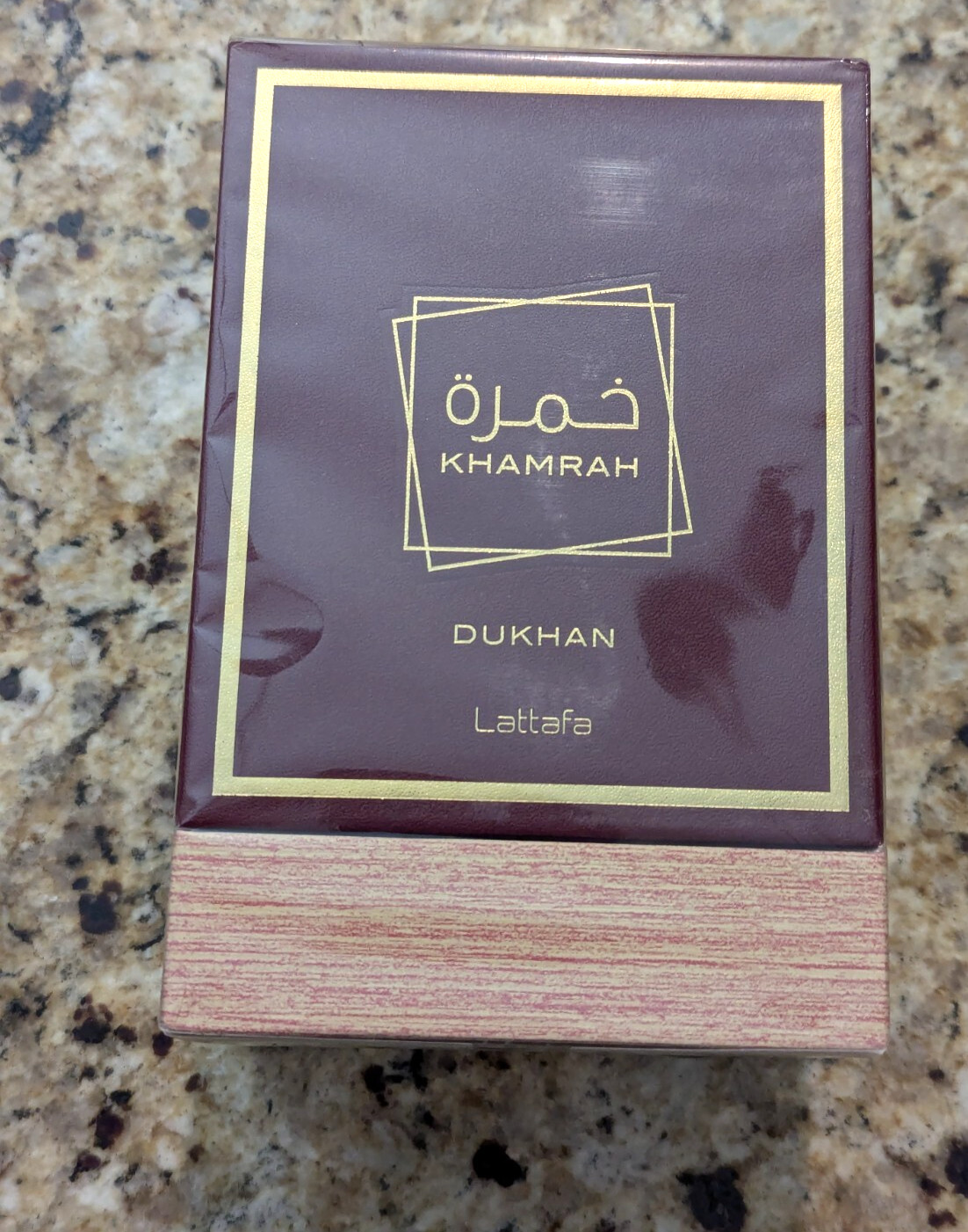 Lattafa Men’s Khamrah Dukhan EDP Spray Cologne Fragrances 3.4 oz exp: 03/2030