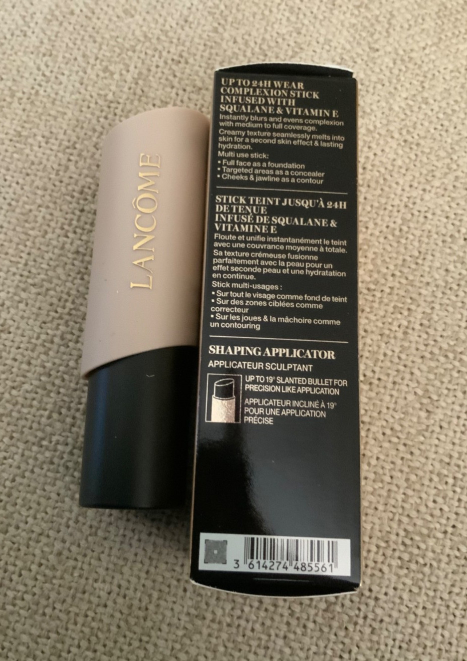 Lancôme Teint Idole Shape Stick, Multi-Use Foundation Stick, SUEDE 460 MSRP $49