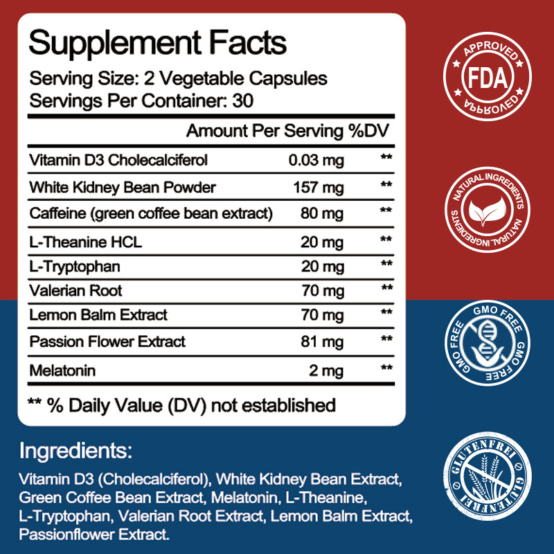 Night Time Fat Burner Slimming 120 Capsules Weight Loss Appetite Suppressant
