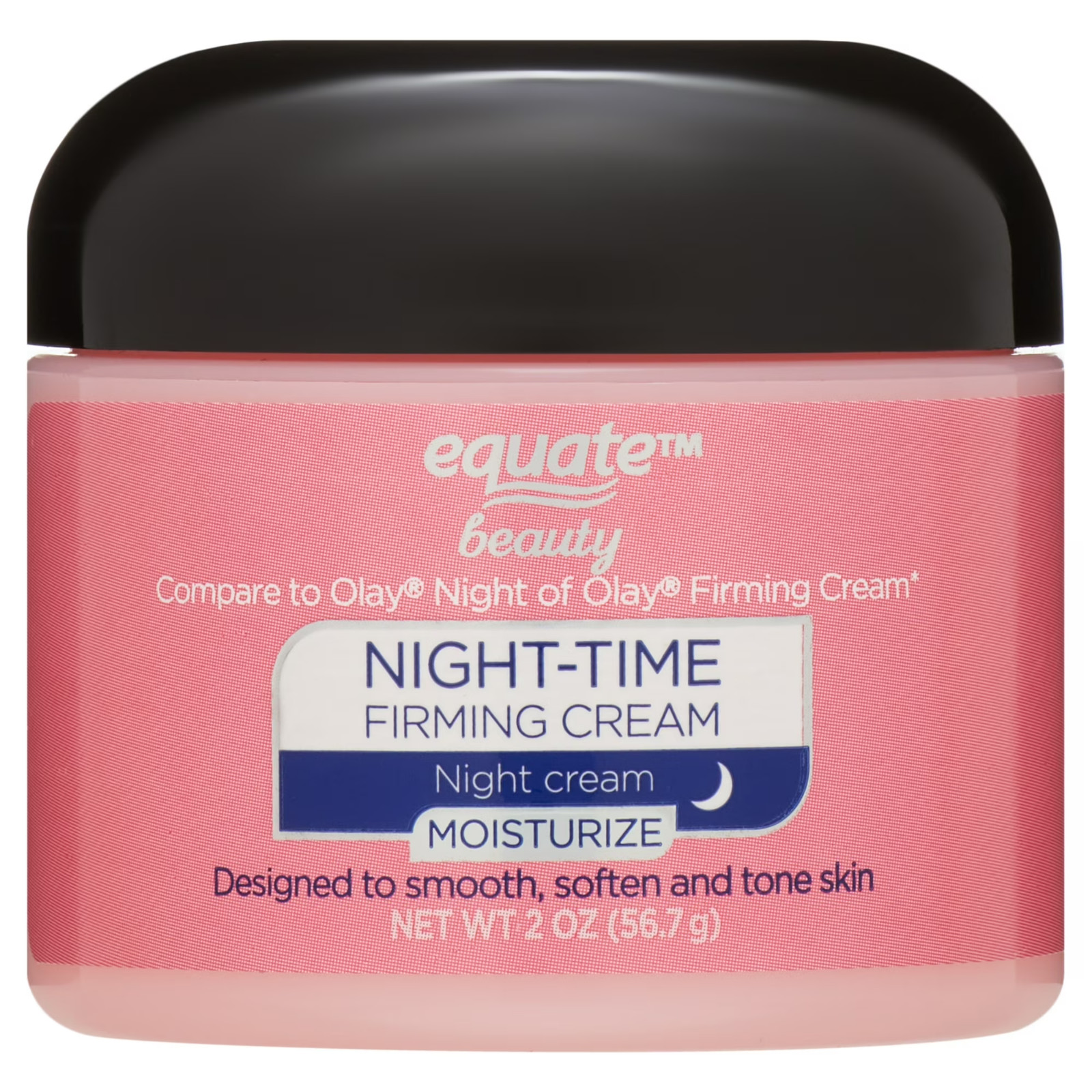2 Pack Equate Night Time Face Cream moisturizes to soothe dryness 2 Oz Fast Ship