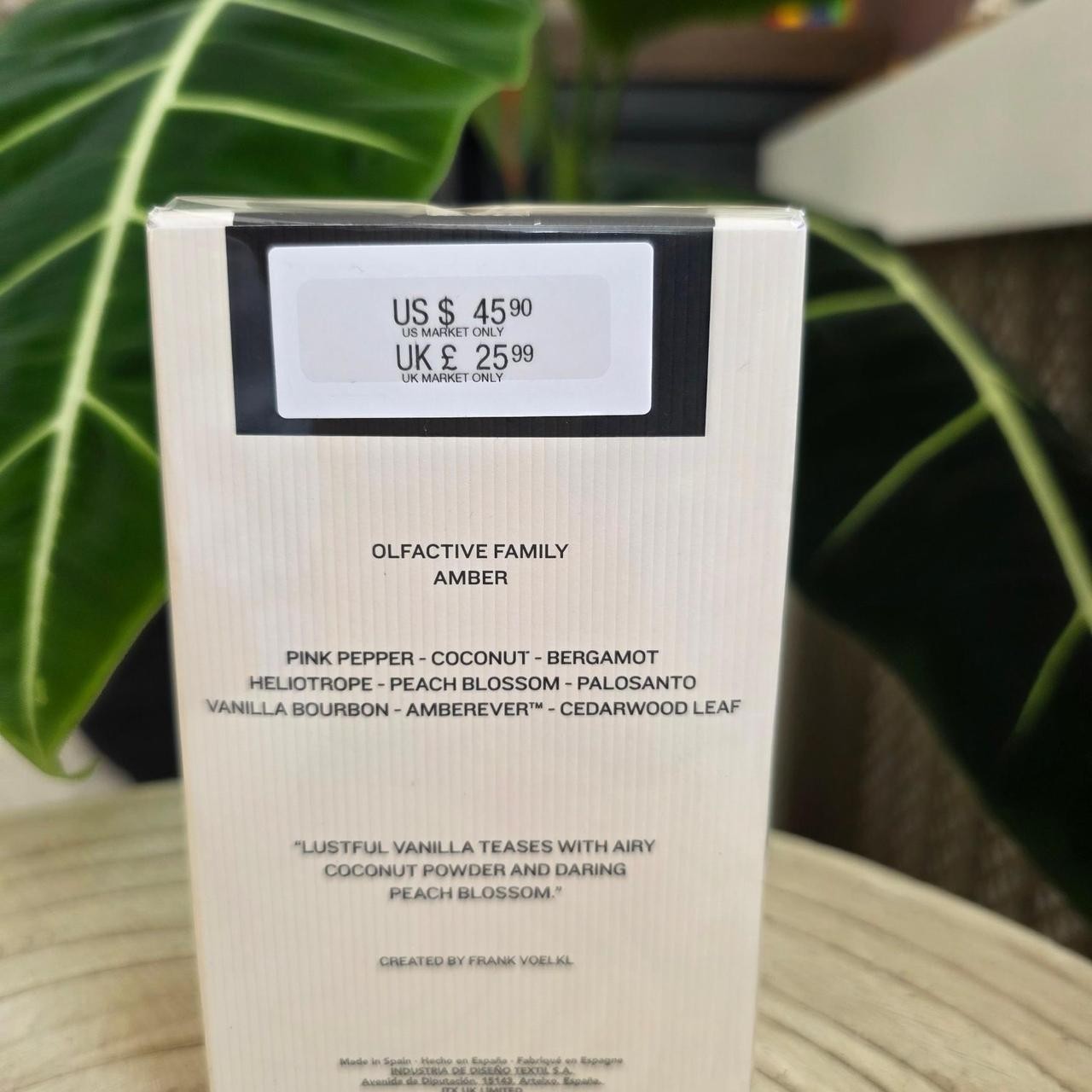 ZARA Dark Desert Nightfall Eau de Parfum Spray 3.38 fl oz Pink Pepper Coconut
