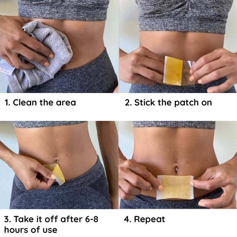 Japanese Shaping Slimming Patch Belly Abdomen Weight Loss Women Burning Fat USA