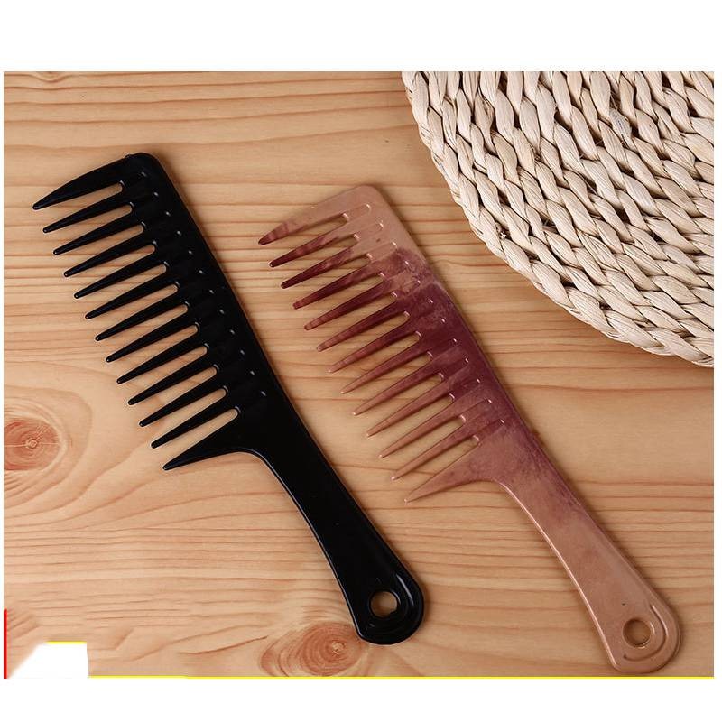 Hair Comb Basin Big Afro Detangler Wide Jumbo Tooth Handle Massive Brush Huge