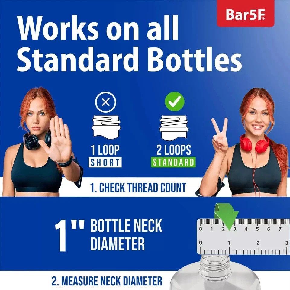 Pump for 33.8-Oz Shampoo and Conditioner Liter Bottles (1″ Inch Bottle Neck 28/4