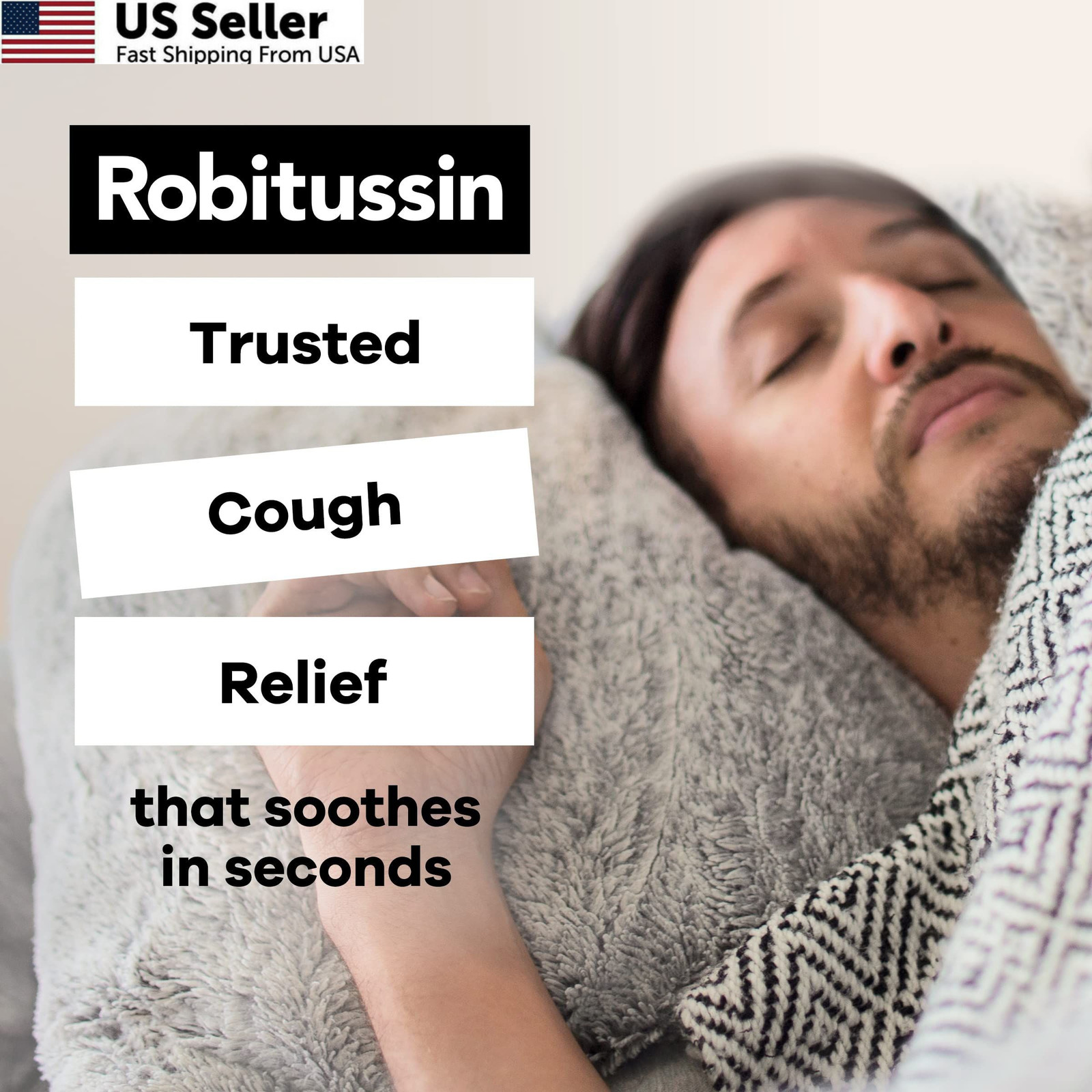 Robitussin Maximum Strength Nighttime Cough DM Adult Cough Medicine Berry 4oz