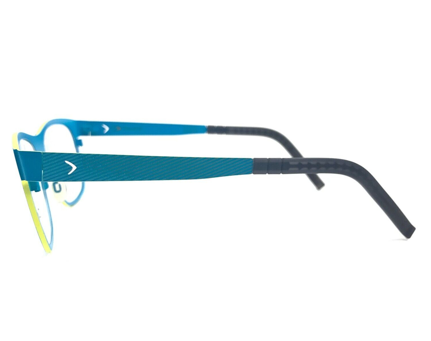 Blackfin Eyeglasses Frames BF672 STAVANGER COL.384 Blue Neon Yellow 52-17-145