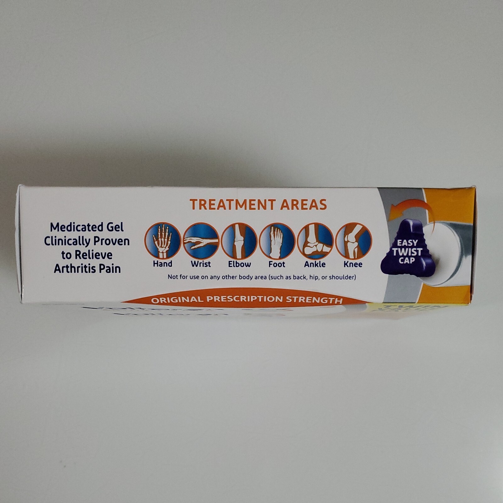 Arthritis Pain Relief Topical Gel Anti Inflam Twin Pack 3.53Oz Exp 2025+