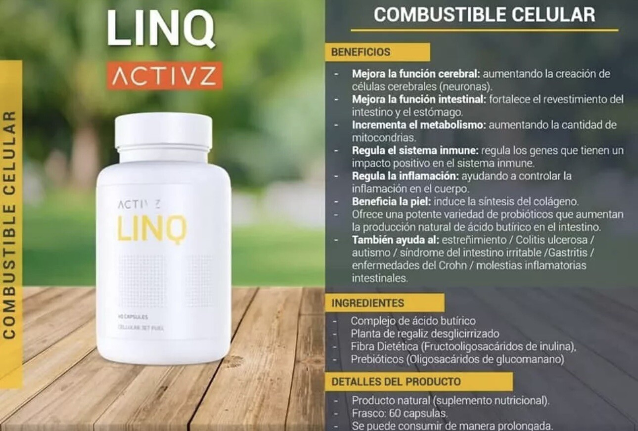 ACTIVZ COMBO : 1 GNMX + 1 LINQ + 1 OPTIMEND + 1 AIRO FREE SHIPPING BE HEALTHY!!!