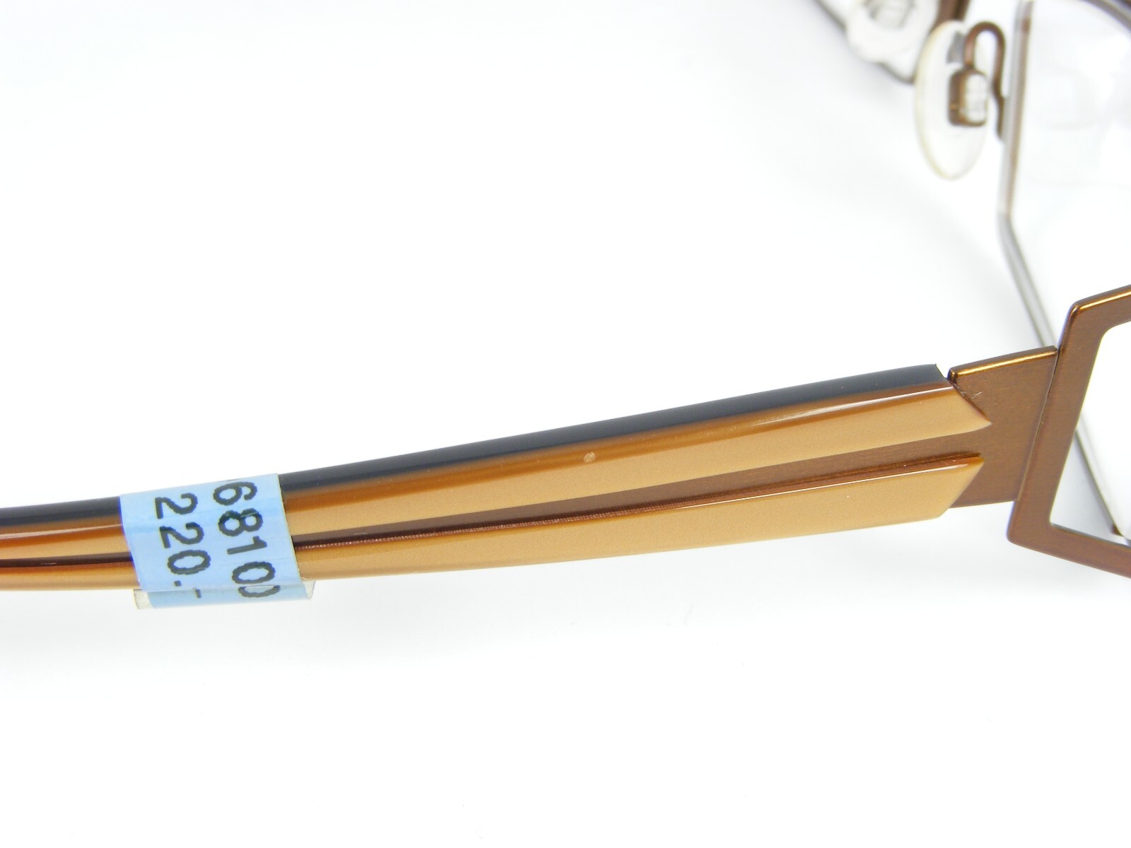 Yves Cogan YC2049 BRN BROWN EYEGLASSES GLASSES METAL FRAME 52-18-127mm