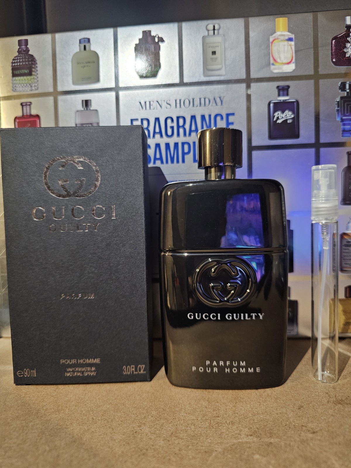 Gucci Guilty Pour Homme for Men Parfum Spray 3.0 oz NEW IN BOX