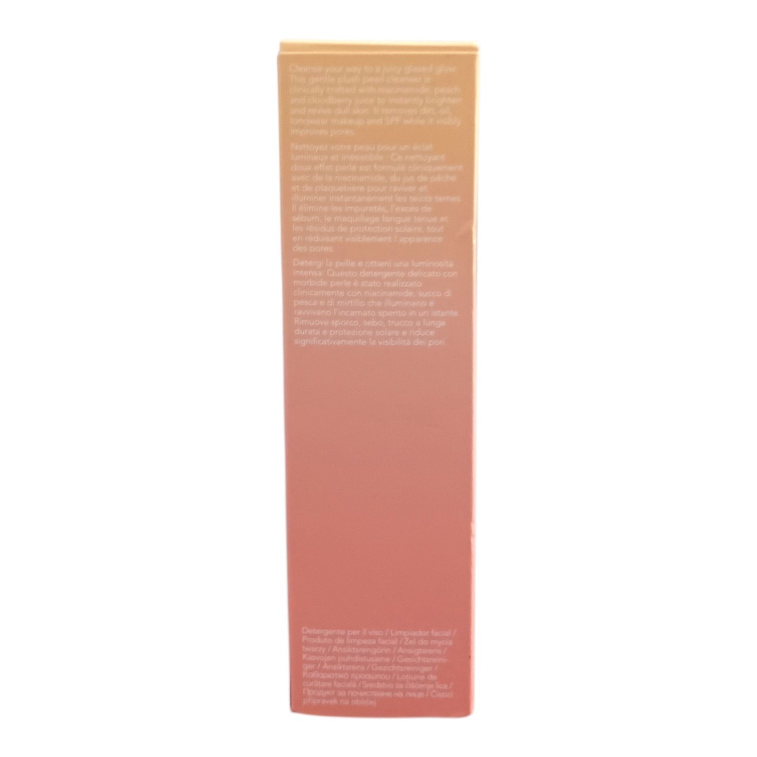 Olehenricksen Peach Glaze 2% Niacinamide Cleanser 5.5 fl oz New