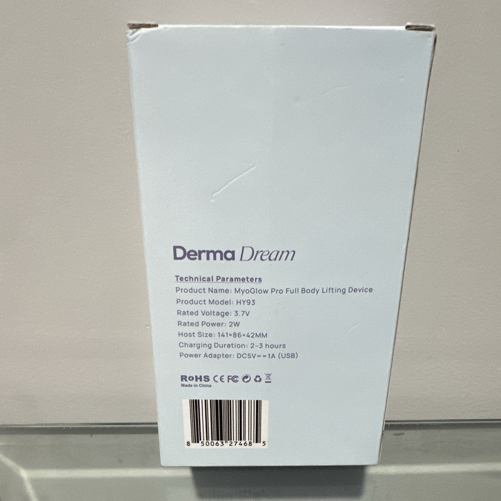 DermaDream MyoGlow Pro Full Body Lifting Device, 9 Settings, HY93 Rechargeable