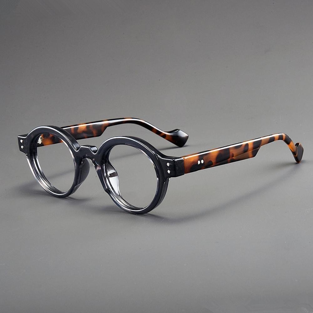Round Reading Glasses Anti-Blue Light Presbyopia Glasses Vintage Readers PC