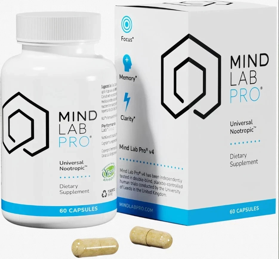 Mind Lab Pro Universal Nootropic – Focus, Memory & Mental Clarity | 60 Caps