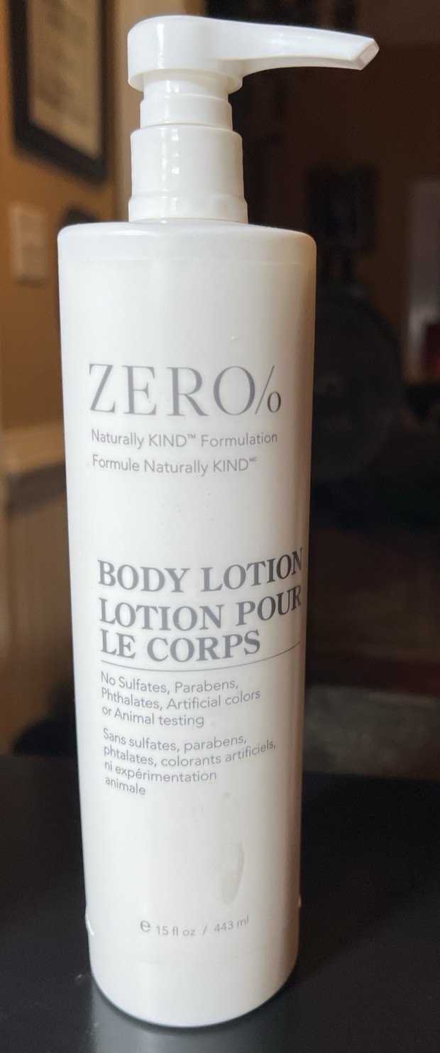 Zero% Gilchrist & Soames BODY LOTION Naturally Kind 15 fl oz
