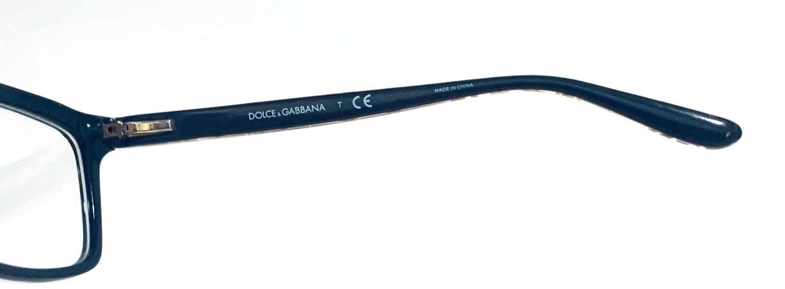 DOLCE & GABBANA DG 3220 2918 BROWN CRYSTAL GOLD AUTHENTIC EYEGLASSES 52-17-140MM