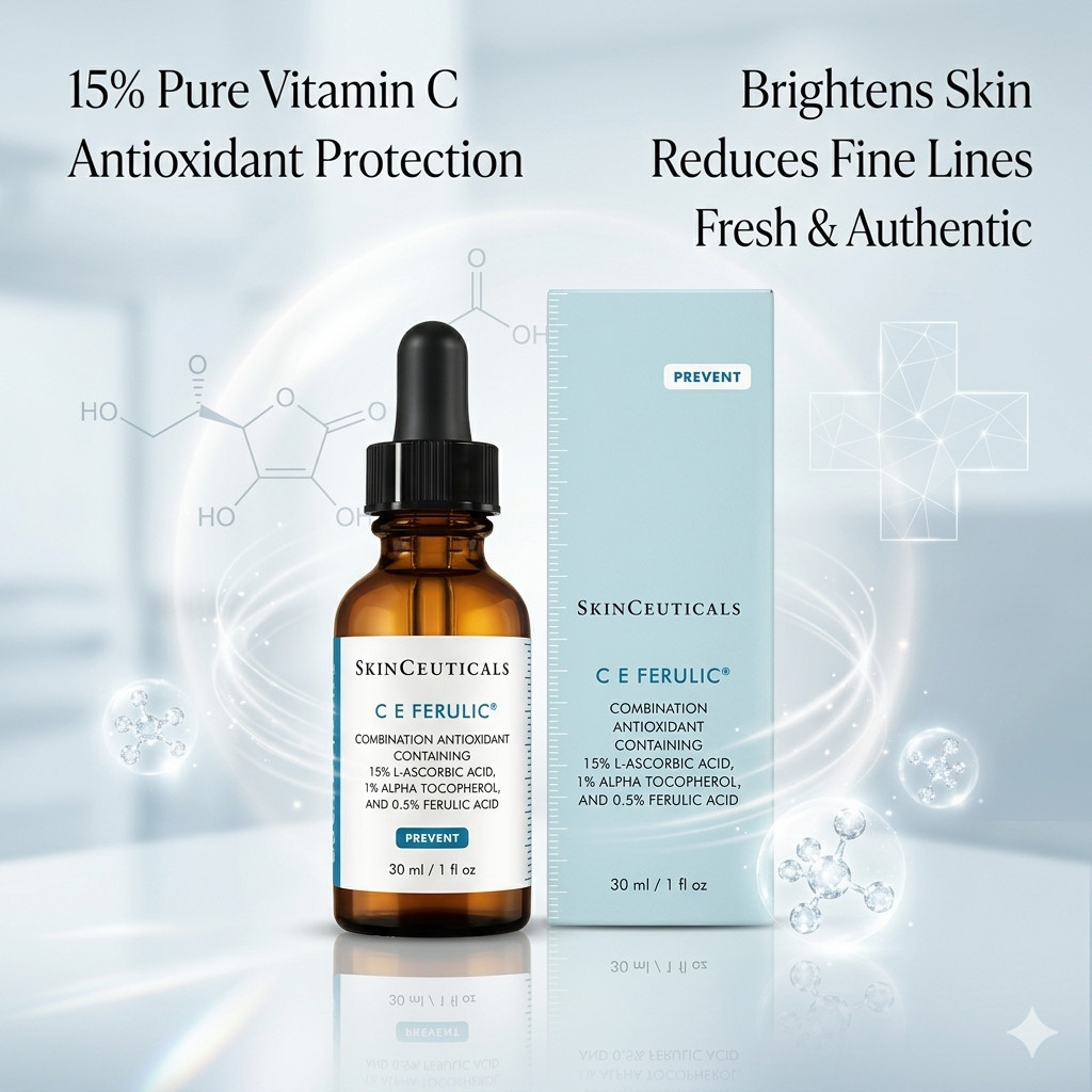 SkinCeuticals C E Ferulic Serum 1oz (30ml) 15% Vitamin C – Fresh New Authentic
