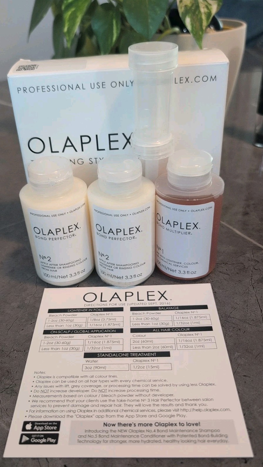 Olaplex Professional Traveling Stylist Kit For All Hair Styles Authentic US