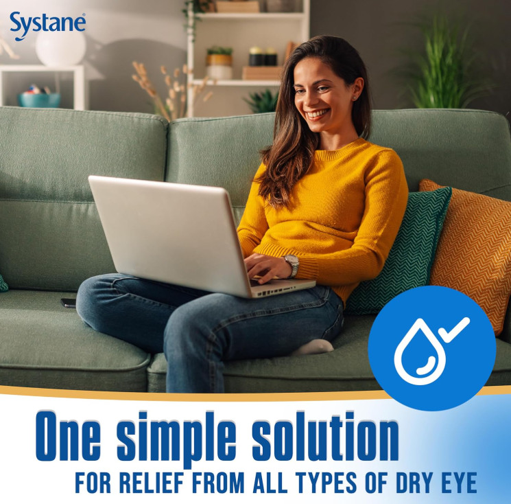 Complete PF Multi-Dose Preservative Free Dry Eye Drops 0.34 Fl Oz, 2 Pack