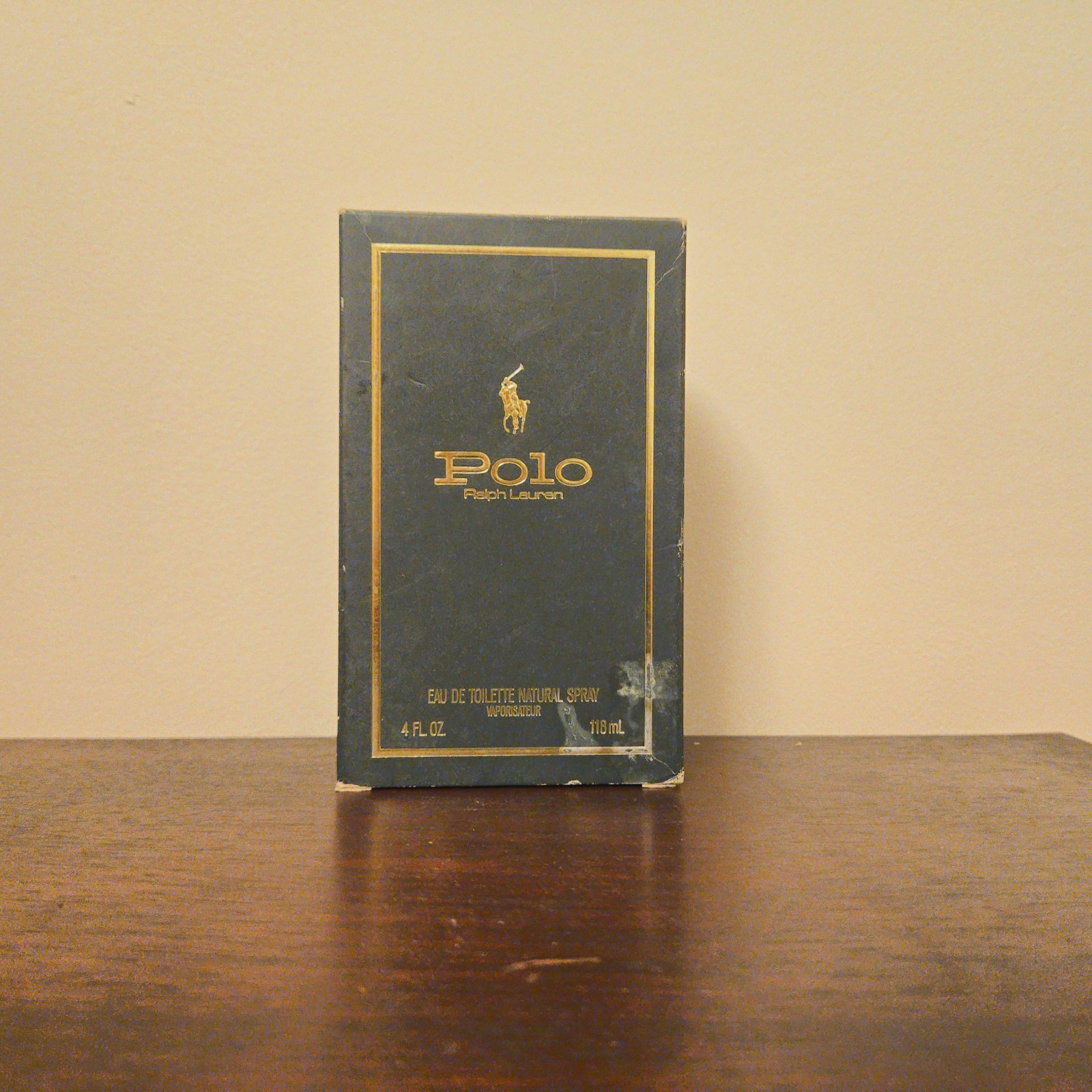 Vintage 1995 NIB Cosmair Ralph Lauren Polo Green EdT Spray 118 Ml /4 Fl Oz *READ