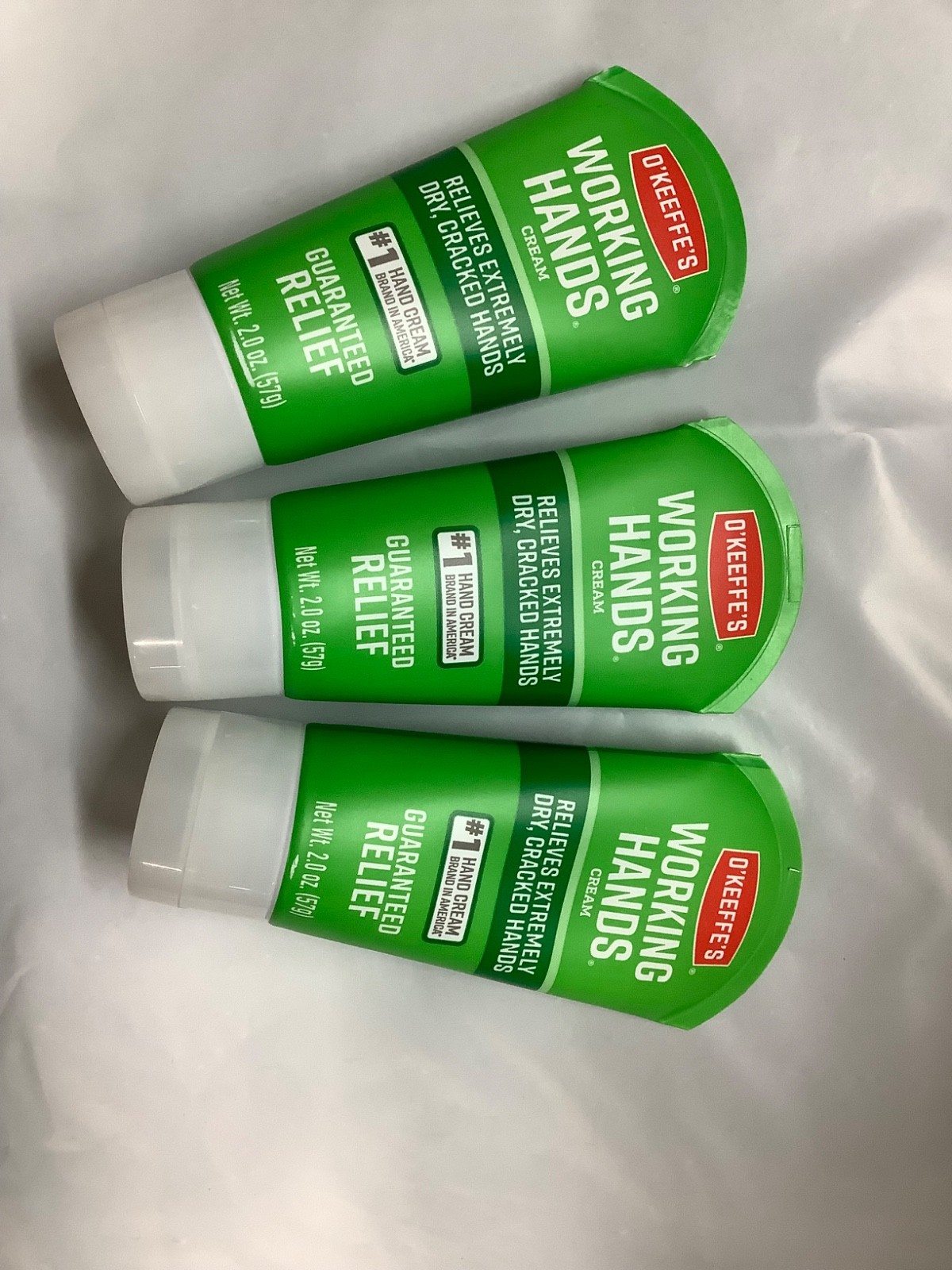 O’Keefe’s Working Hands Moisturizer with Night Treatment 3-Pack 2oz Each