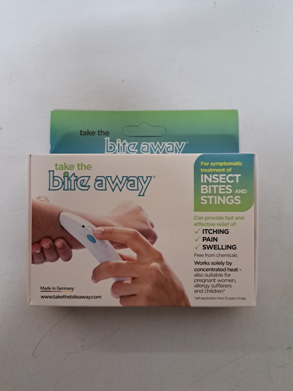 Bite Away Insect Bites Sting Relief FDA-Cleared Dermatologist Tested Fast Relief