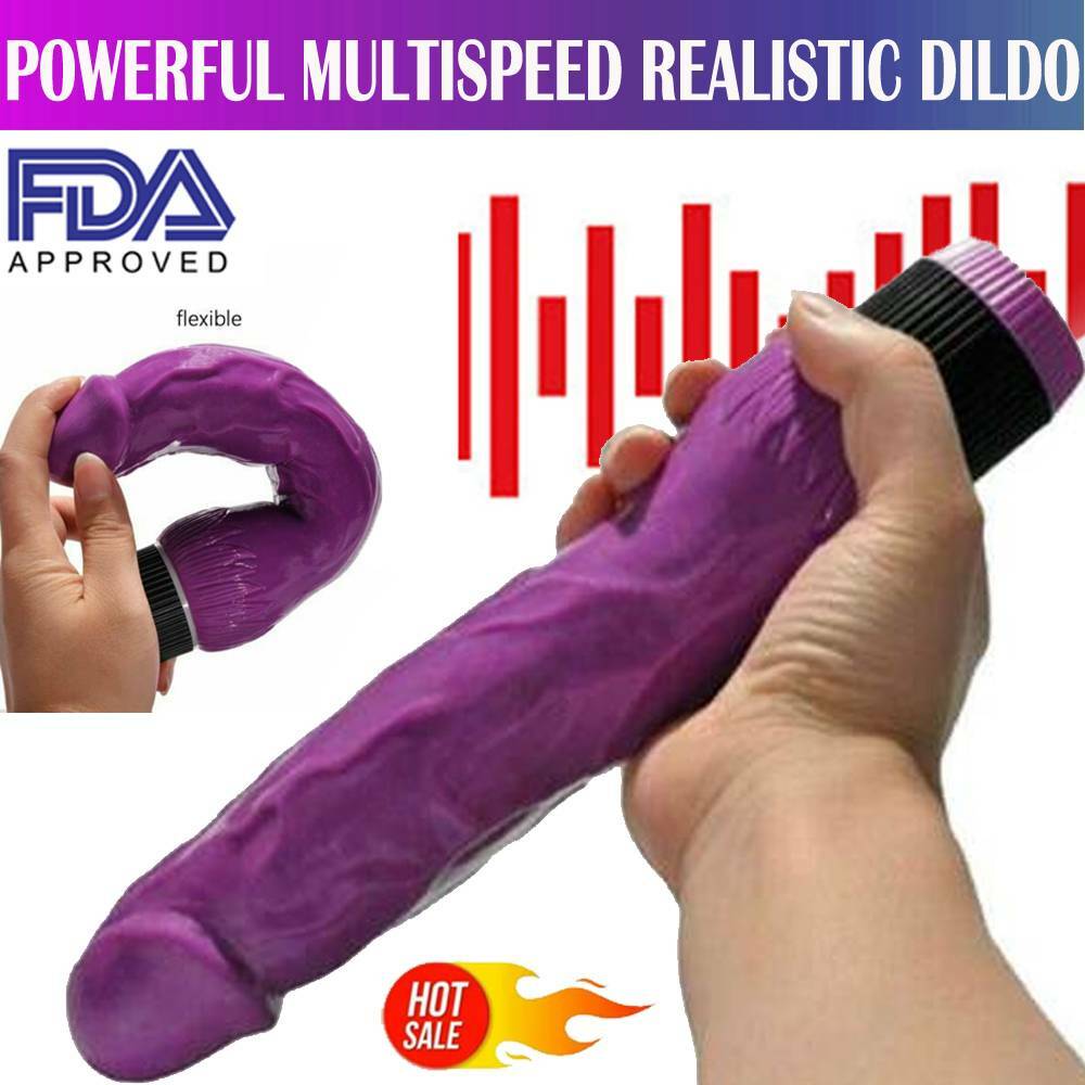 Multispeed-Vibrator-Rabbit-Dildo-G-spot-Massager-Waterproof-Women-Adult-Sex Toy