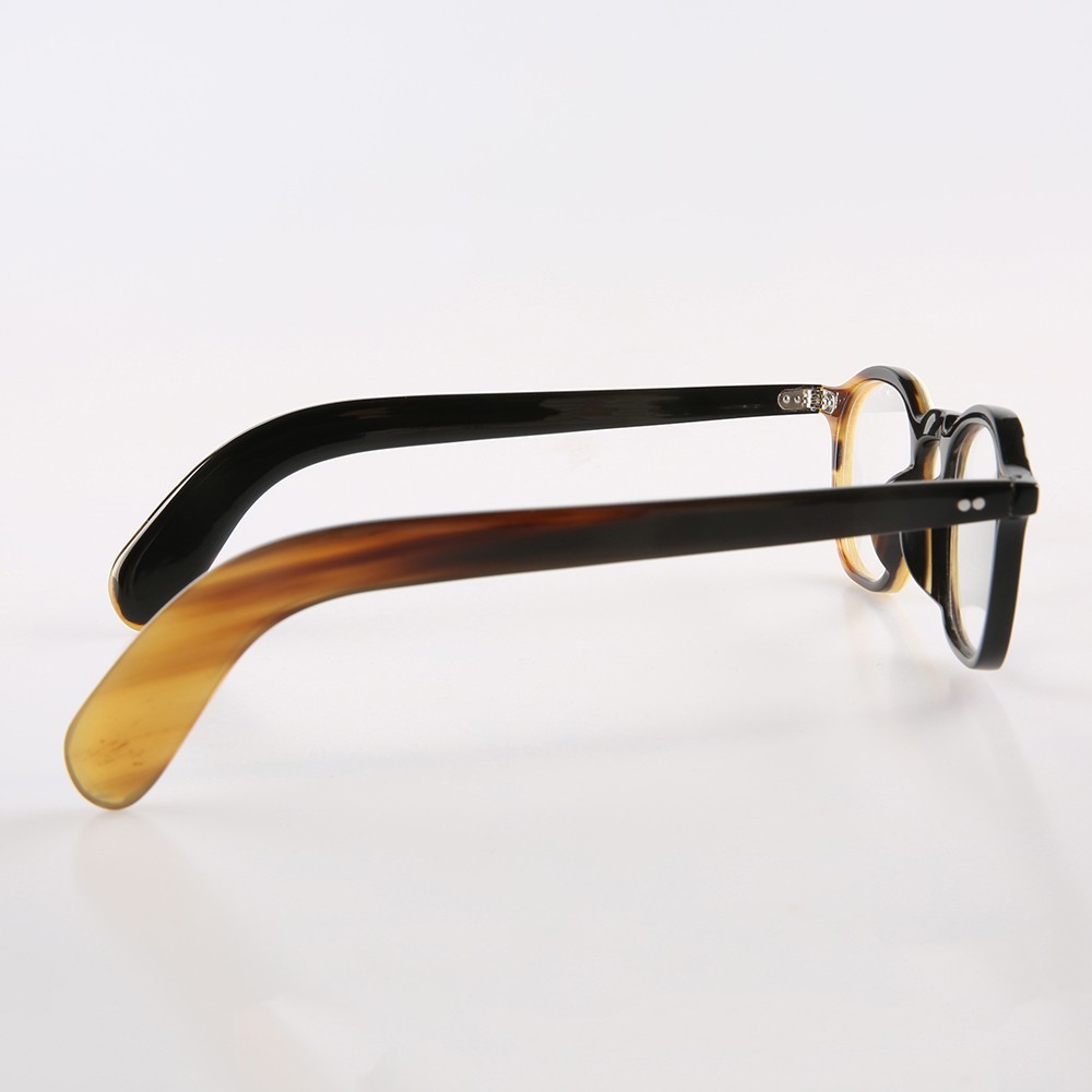 Men Eyewear Vintage Square Unqiue Handmade Horn Reading Glasses Eyeglass Frames
