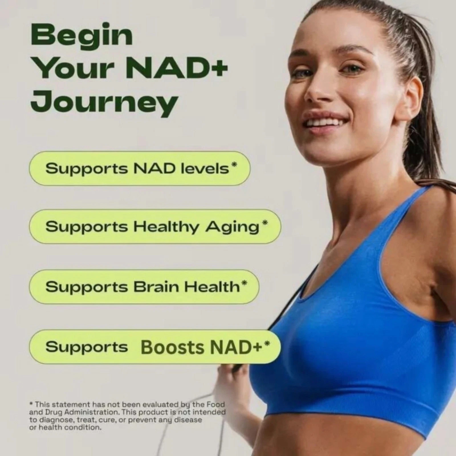 (2) NAD CORE Liposomal 250mg High Absorption Energy & Healthy Aging 60ct x 2