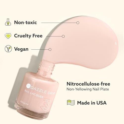 Nail Lacquer (Step 3) – Strawberry Macaron – A semi-sheer pale strawberry