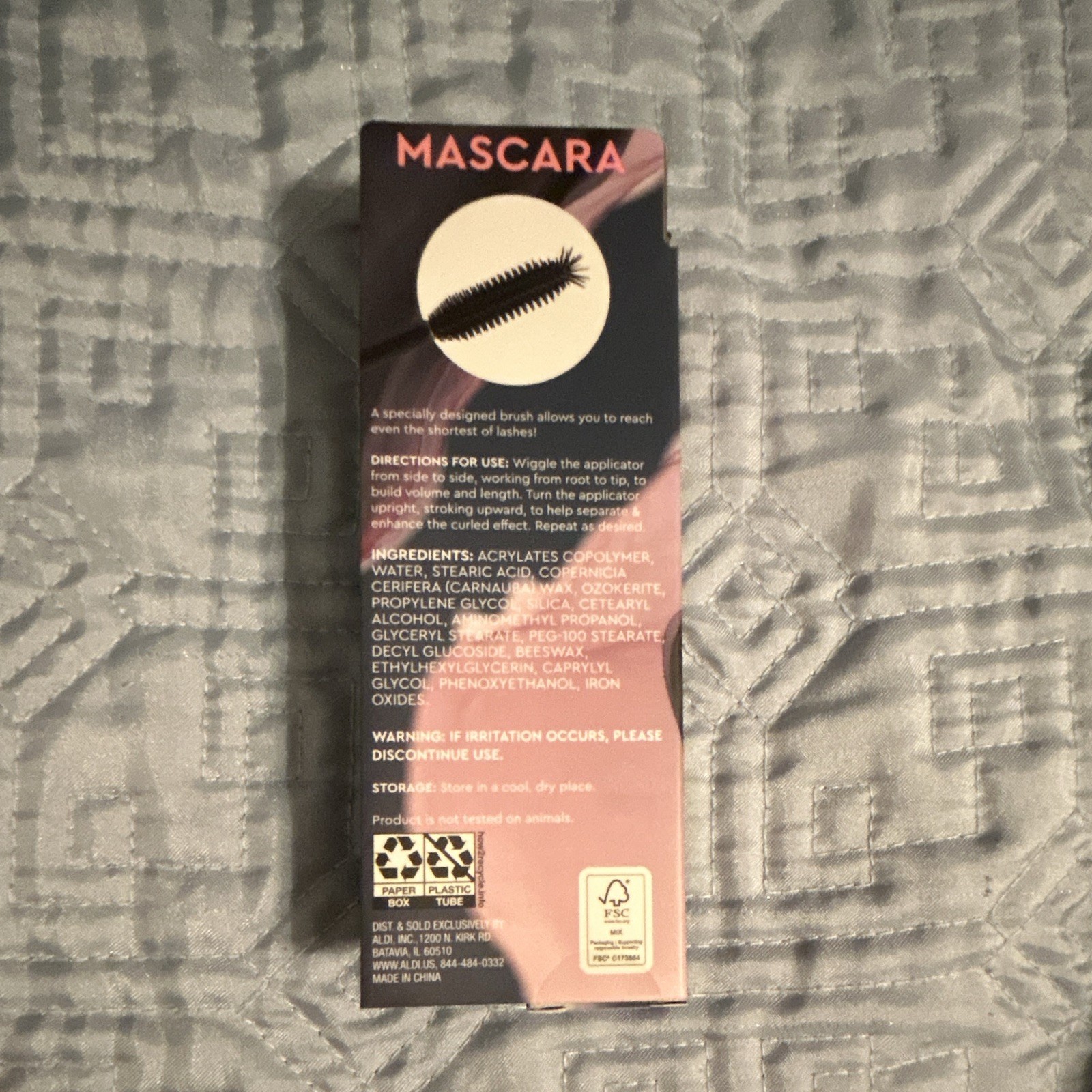 LACURA The Eyre BrilliANT Black Mascara Lengthen Lift Volumize No Smudge