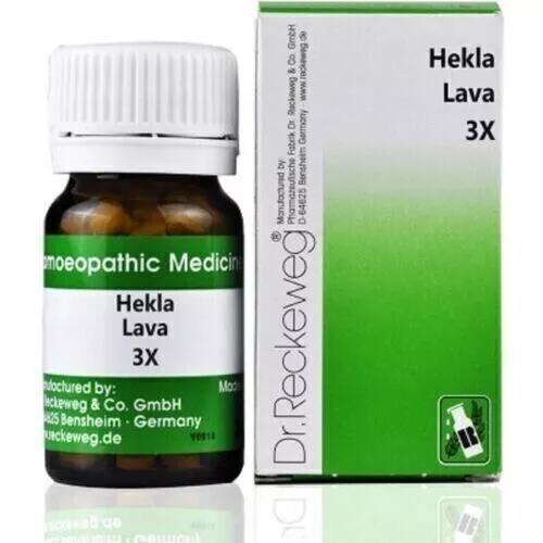 Dr. Reckeweg Germany Homeopathy Hekla Lava 3X (20gm Tablets)