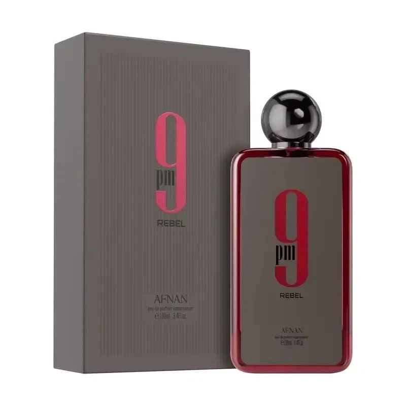 Afnan 9PM Rebel Eau de Parfum EDP for Men 3.4 fl oz 100ml USA SELLER FREE SHIP