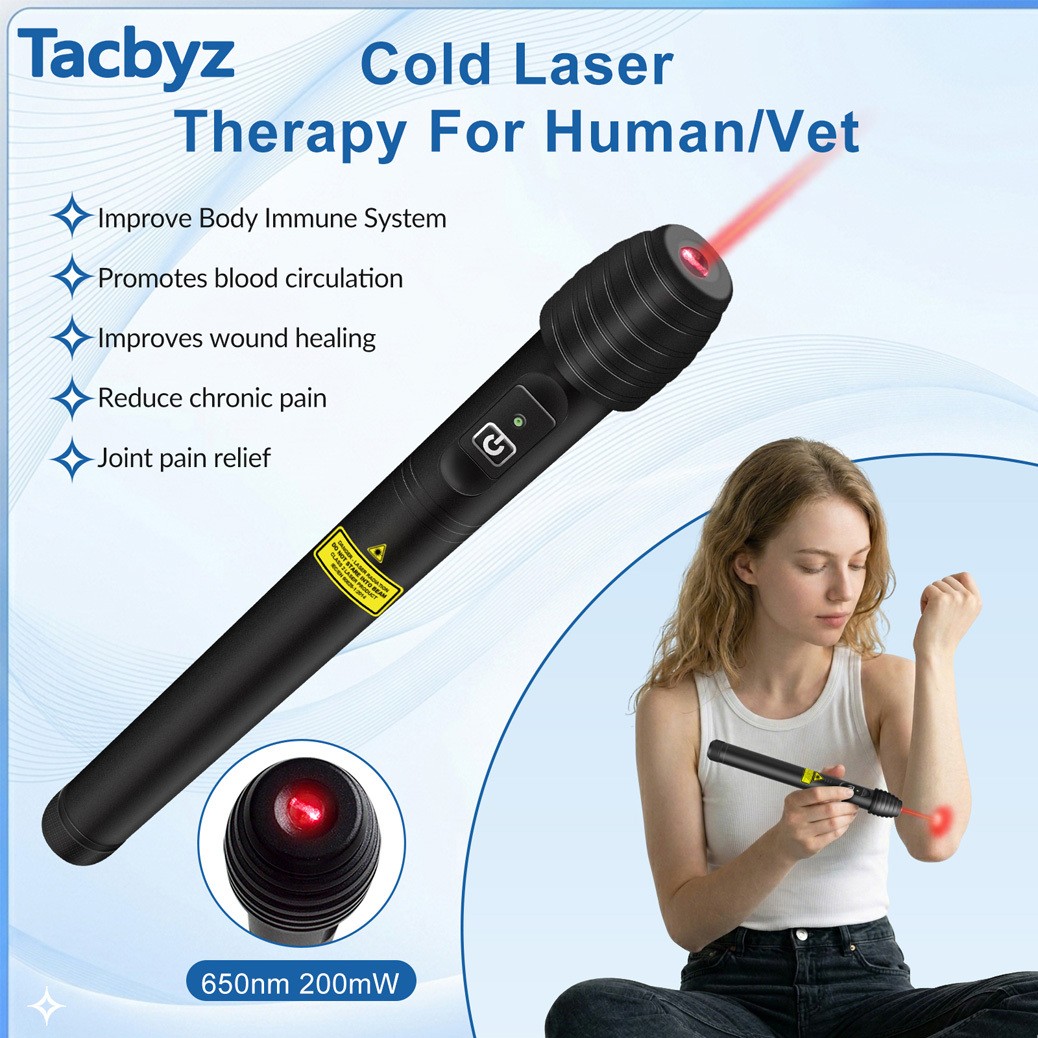 200mW LLLT Laser Therapy For Pain 650nm Red Light Laser for Elbow Osteoarthritis