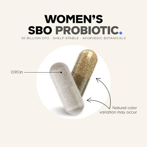 Codeage Women’s Probiotics Supplement – 50 Billion CFUs – SBO Probiotics &